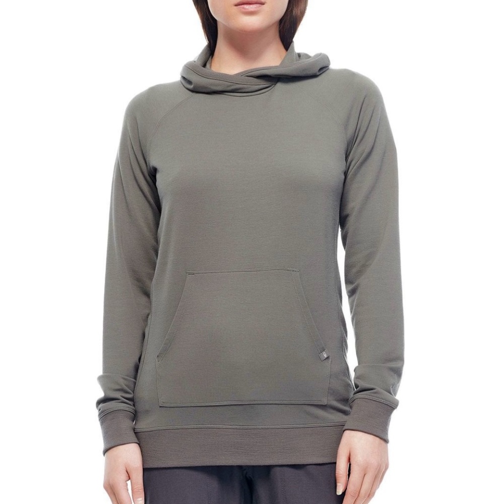 Icebreaker Women's Cool-Lite™ Mira Pullover Hoody small gray sold out online